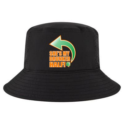 She's My Drunker Half Funny St. Patrick's Day Drinking Cool Comfort Performance Bucket Hat