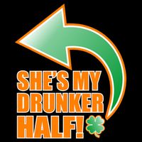 She's My Drunker Half Funny St. Patrick's Day Drinking Tall T-Shirt