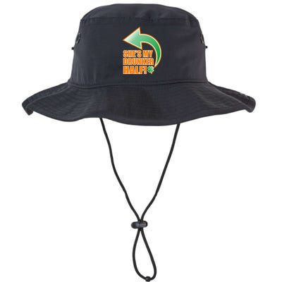 She's My Drunker Half Funny St. Patrick's Day Drinking Bucket Hat