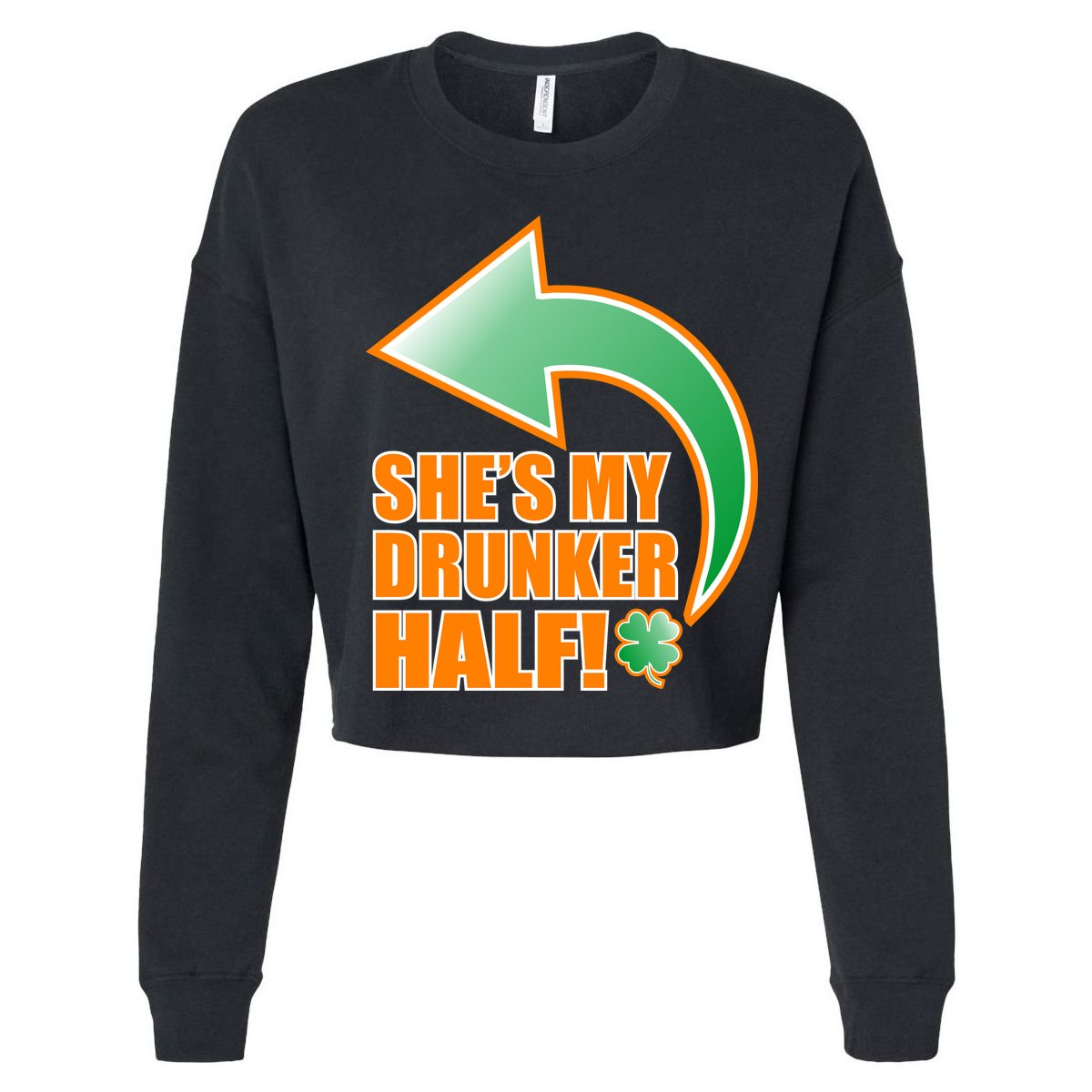 She's My Drunker Half Funny St. Patrick's Day Drinking Toddler Fine Jersey T-Shirt
