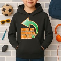 She's My Drunker Half Funny St. Patrick's Day Drinking Kids Hoodie