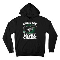 She's My Lucky Charm St Patrick's Day Matching Couples Hoodie