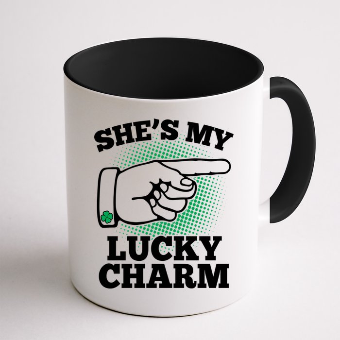 She's My Lucky Charm St Patrick's Day Matching Couples Mug