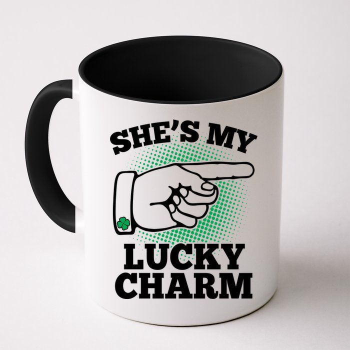 She's My Lucky Charm St Patrick's Day Matching Couples Mug