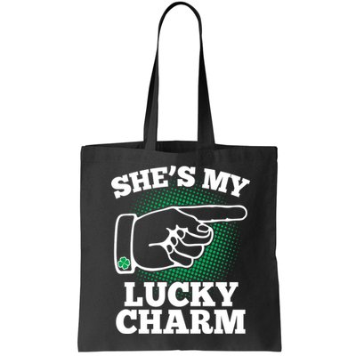 She's My Lucky Charm St Patrick's Day Matching Couples Bag