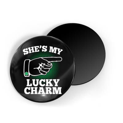 She's My Lucky Charm St Patrick's Day Matching Couples Magnet