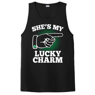 She's My Lucky Charm St Patrick's Day Matching Couples PosiCharge Competitor Tank