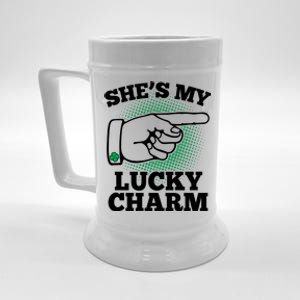 She's My Lucky Charm St Patrick's Day Matching Couples Beer Stein