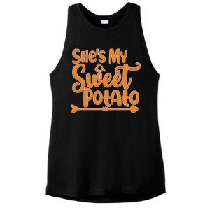 She's My Sweet Potato Ladies PosiCharge Tri-Blend Wicking Tank