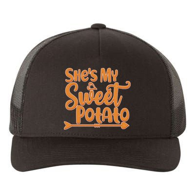 She's My Sweet Potato Yupoong Adult 5-Panel Trucker Hat