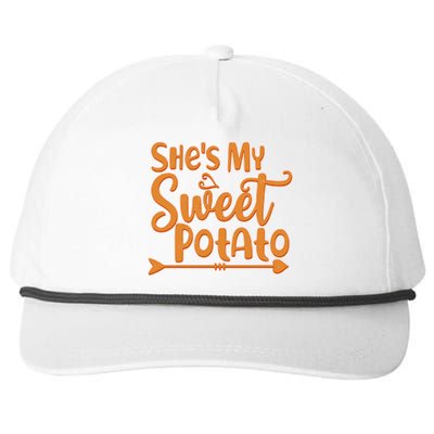 She's My Sweet Potato Snapback Five-Panel Rope Hat