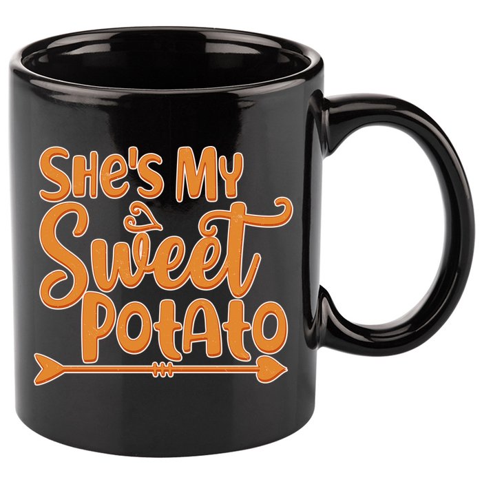 She's My Sweet Potato 11oz C Handle Ceramic Mug