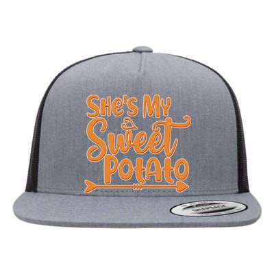 She's My Sweet Potato Flat Bill Trucker Hat