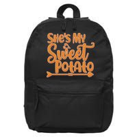 She's My Sweet Potato 16 in Basic Backpack