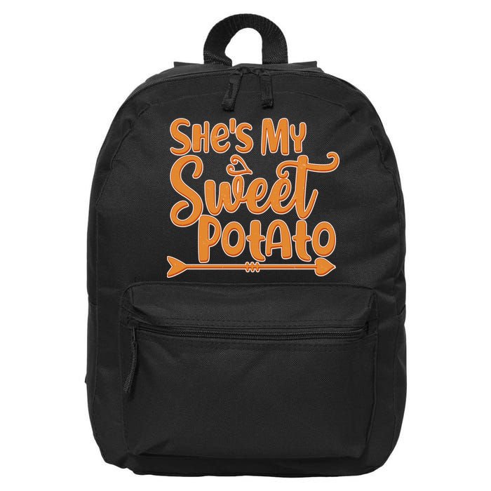 She's My Sweet Potato 16 in Basic Backpack