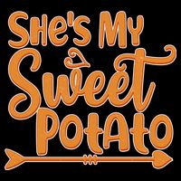 She's My Sweet Potato 16 in Basic Backpack