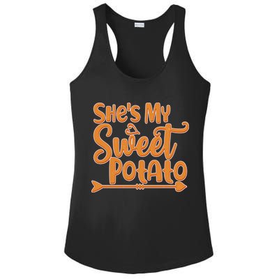 She's My Sweet Potato Ladies PosiCharge Competitor Racerback Tank