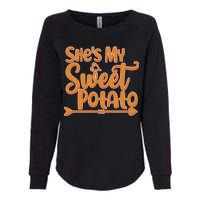 She's My Sweet Potato Womens California Wash Sweatshirt