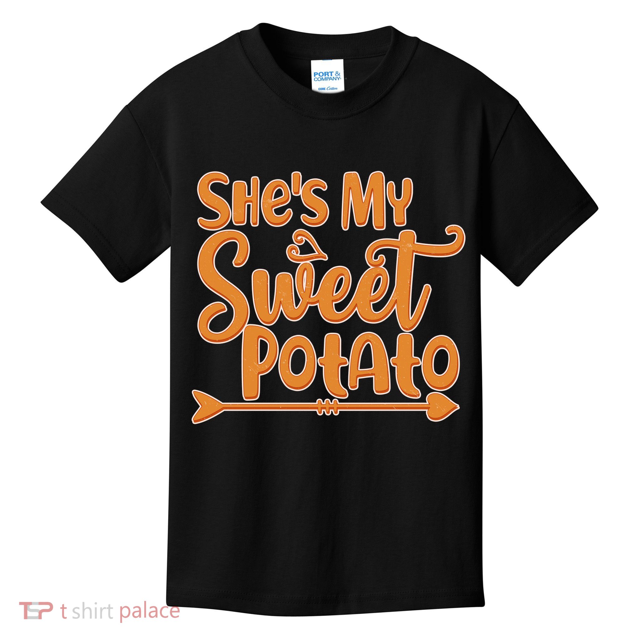 She's My Sweet Potato Kids T-Shirt