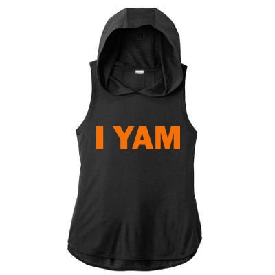 She's My Sweet Potato I YAM Matching Couples Ladies PosiCharge Tri-Blend Wicking Draft Hoodie Tank