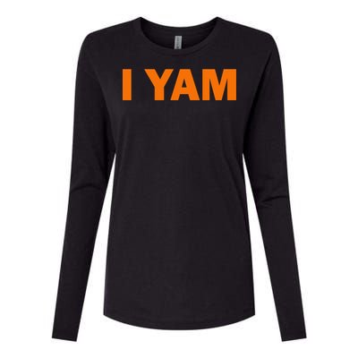 She's My Sweet Potato I YAM Matching Couples Womens Cotton Relaxed Long Sleeve T-Shirt