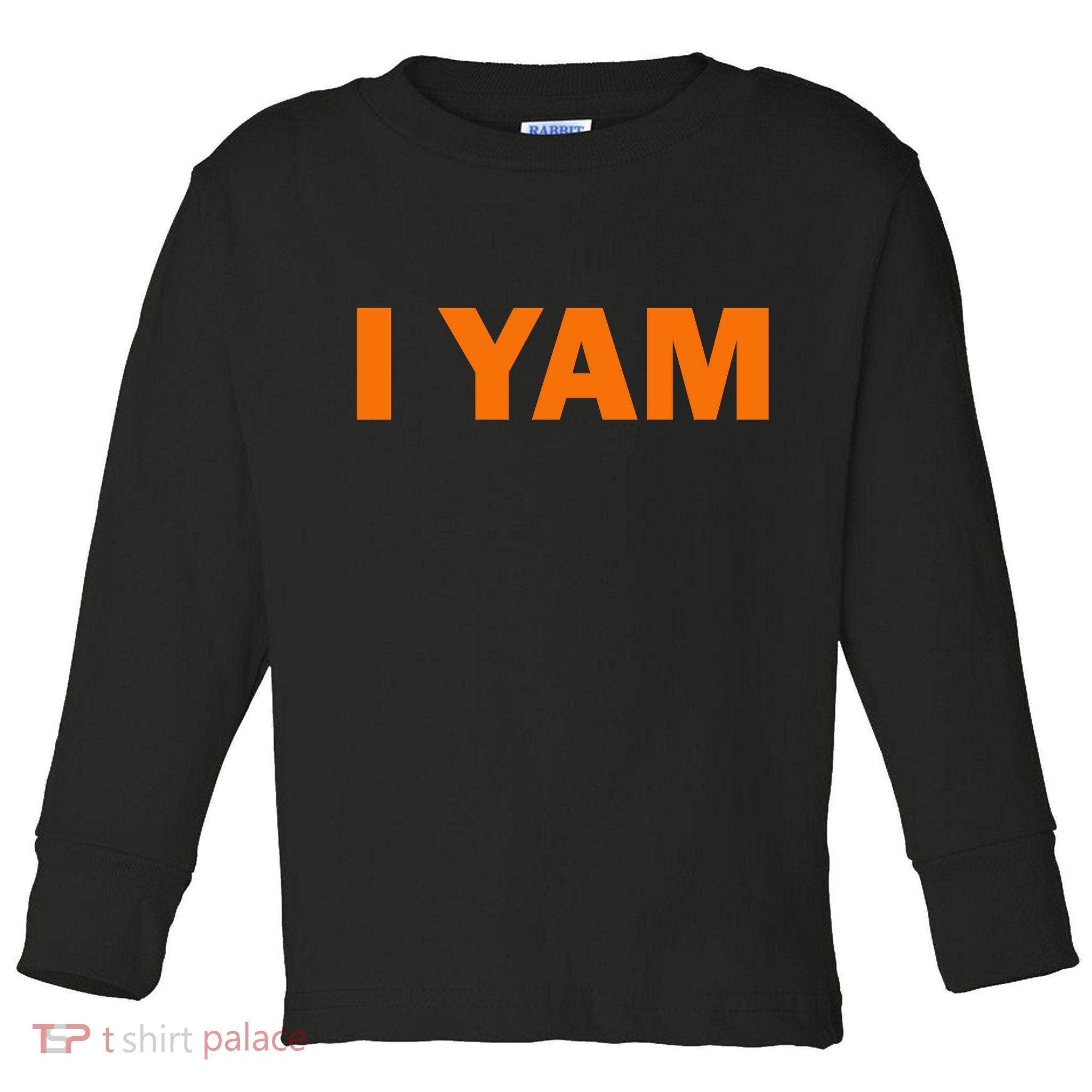 She's My Sweet Potato I YAM Matching Couples Toddler Long Sleeve Shirt