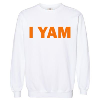 She's My Sweet Potato I YAM Matching Couples Garment-Dyed Sweatshirt
