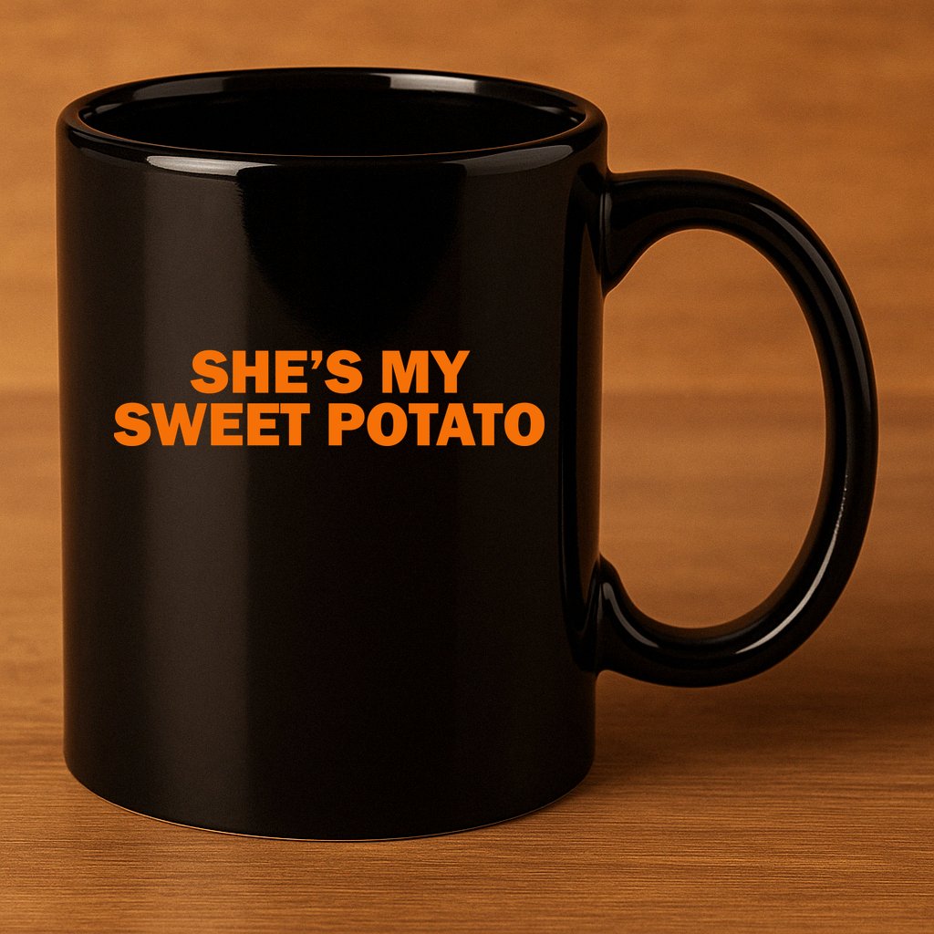 She's My Sweet Potato Matching Couples 11oz C Handle Ceramic Mug