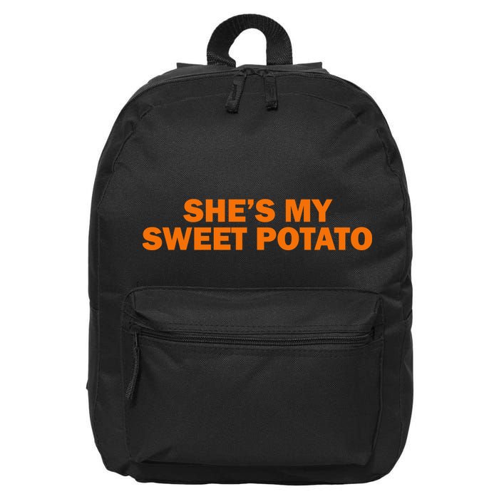 She's My Sweet Potato Matching Couples 16 in Basic Backpack