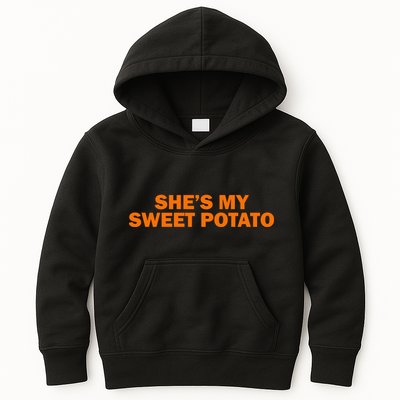 She's My Sweet Potato Matching Couples Kids Hoodie