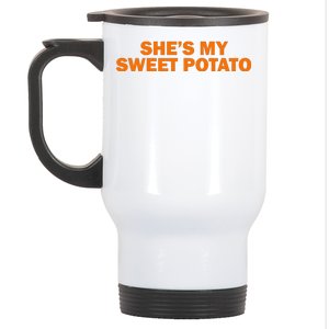 She's My Sweet Potato Matching Couples Stainless Steel Travel Mug