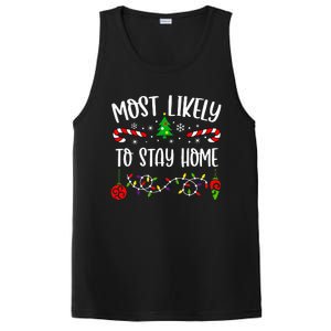 Stay Home for Christmas Hilarious Family Holiday Gift PosiCharge Competitor Tank