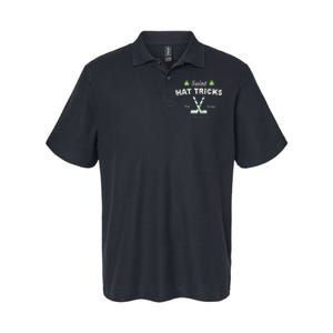 SAINT HATRICKS Funny St Patrick's Day Irish Hockey Club Softstyle Adult Sport Polo