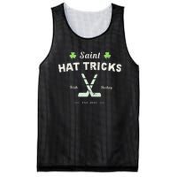 SAINT HATRICKS Funny St Patrick's Day Irish Hockey Club Mesh Reversible Basketball Jersey Tank