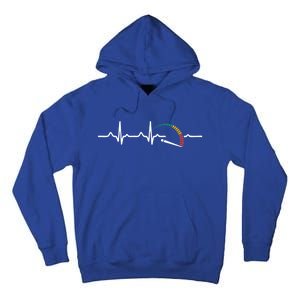 Speedometer Heartbeat Funny Auto Mechanic Car Lover Gift Tall Hoodie