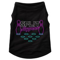 Split Happens Funny Bowling Doggie Tank