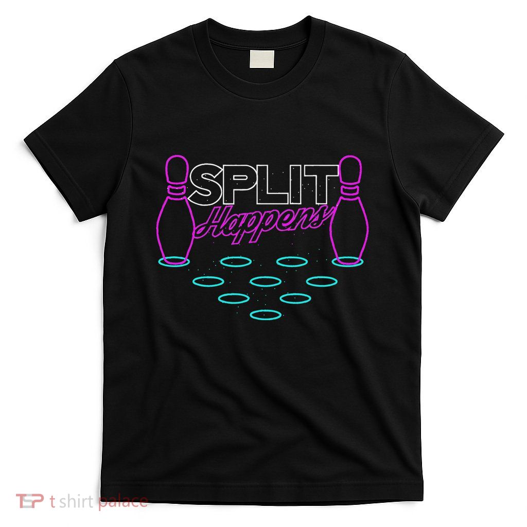 Split Happens Funny Bowling T-Shirt