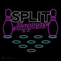 Split Happens Funny Bowling T-Shirt