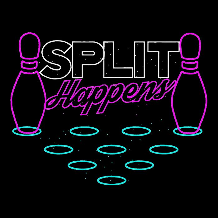 Split Happens Funny Bowling Tall T-Shirt