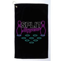 Split Happens Funny Bowling Golf Towel