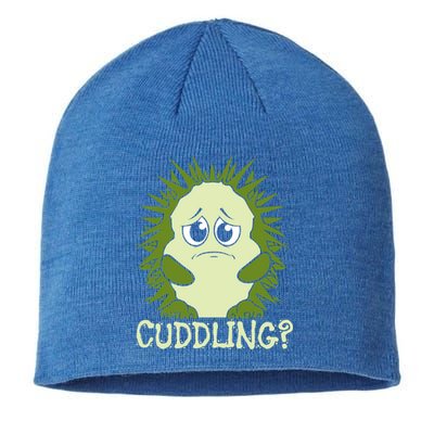 Sweet Hedgehog Funny Gift Sustainable Beanie