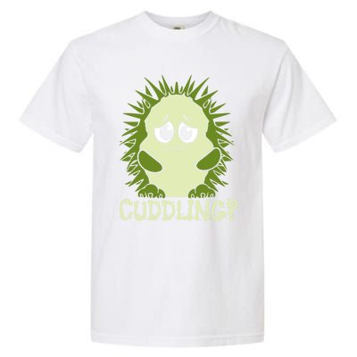 Sweet Hedgehog Funny Gift Garment-Dyed Heavyweight T-Shirt