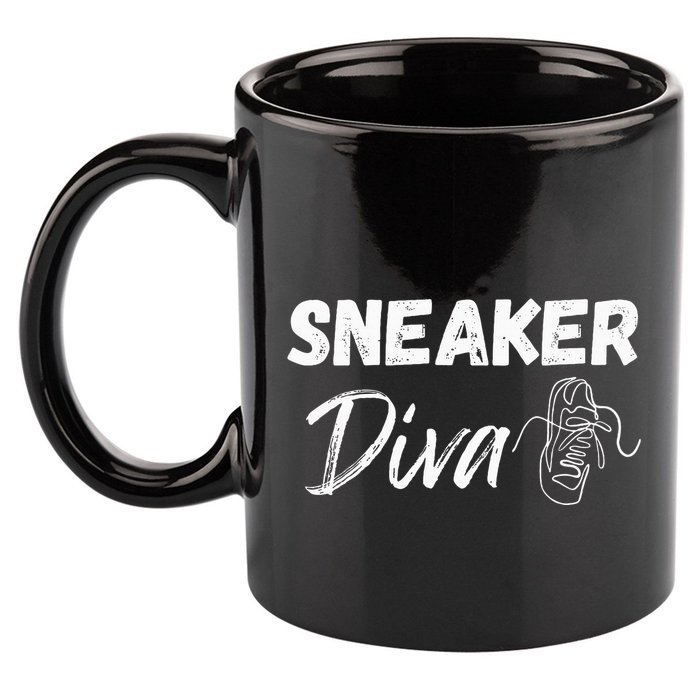 Sneaker Head Fans Sneaker Diva 11oz C Handle Ceramic Mug