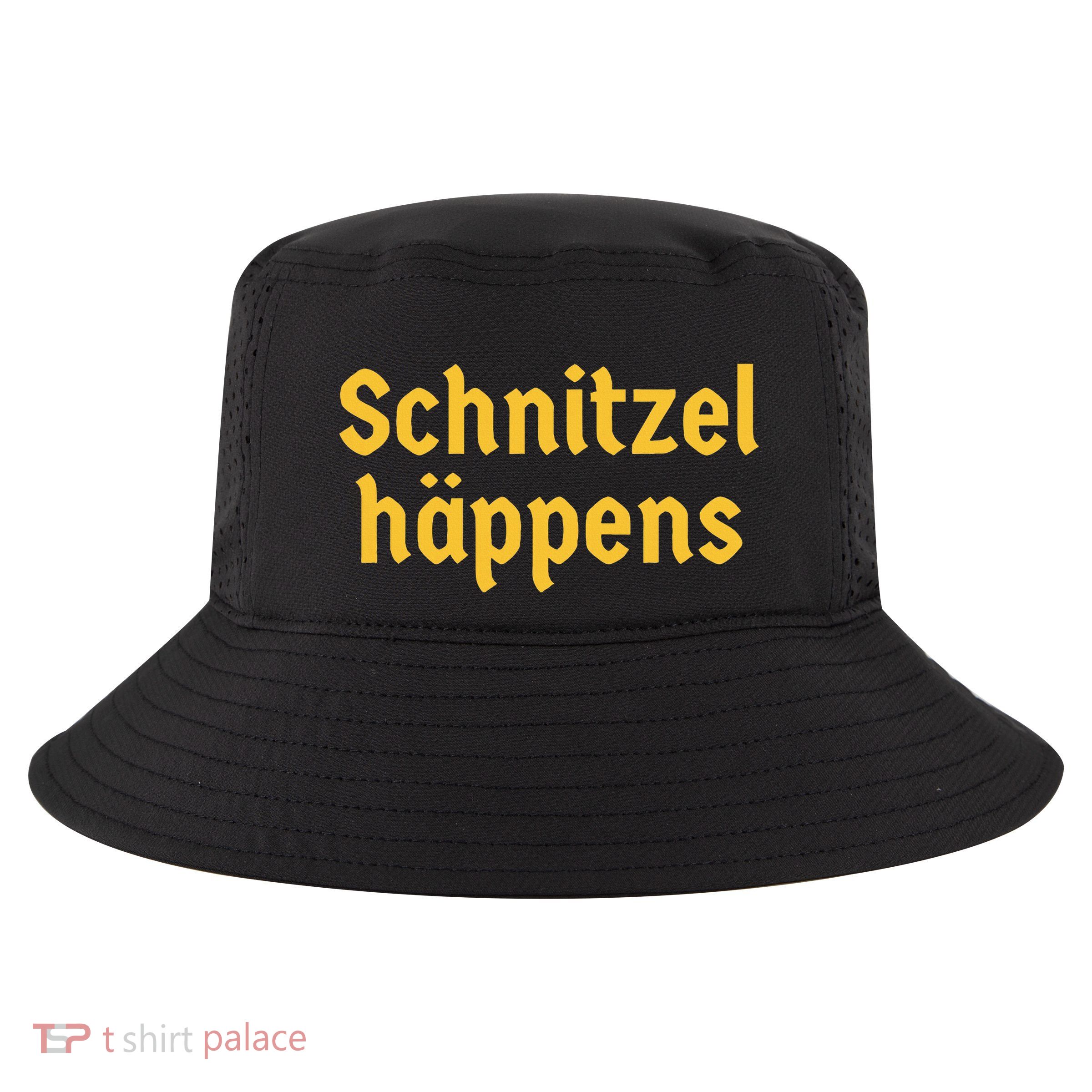 Schnitzel Happens Funny German Beer Oktoberfest Cool Comfort Performance Bucket Hat