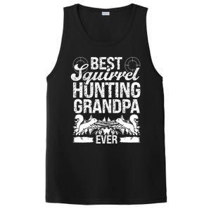 Squirrel Hunting Fathers Day For Squirrel Hunter Grandpa Gift PosiCharge Competitor Tank