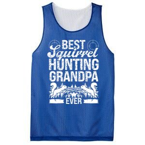 Squirrel Hunting Fathers Day For Squirrel Hunter Grandpa Gift Mesh Reversible Basketball Jersey Tank