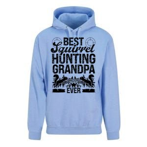 Squirrel Hunting Fathers Day For Squirrel Hunter Grandpa Gift Unisex Surf Hoodie