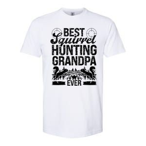 Squirrel Hunting Fathers Day For Squirrel Hunter Grandpa Gift Softstyle CVC T-Shirt