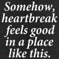 Somehow Heartbreak Feels Good In A Place Like This 25L Jumbo Tote