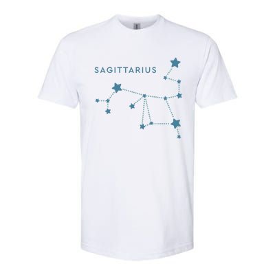 Sagittarius Horoscope For Her Astrology Zodiac Gift Softstyle CVC T-Shirt